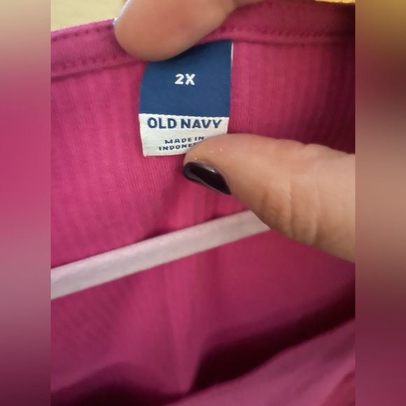 Magenta Old Navy bodysuit - Picture 4 of 4